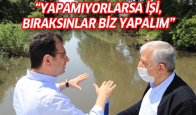 “KARADENİZ’E DÖKÜLEN DERELERİN ISLAHI DSİ’YE AİT” DEDİ VE İSYAN ETTİ: “YAPAMIYORLARSA İŞİ, BIRAKSINLAR BİZ YAPALIM”