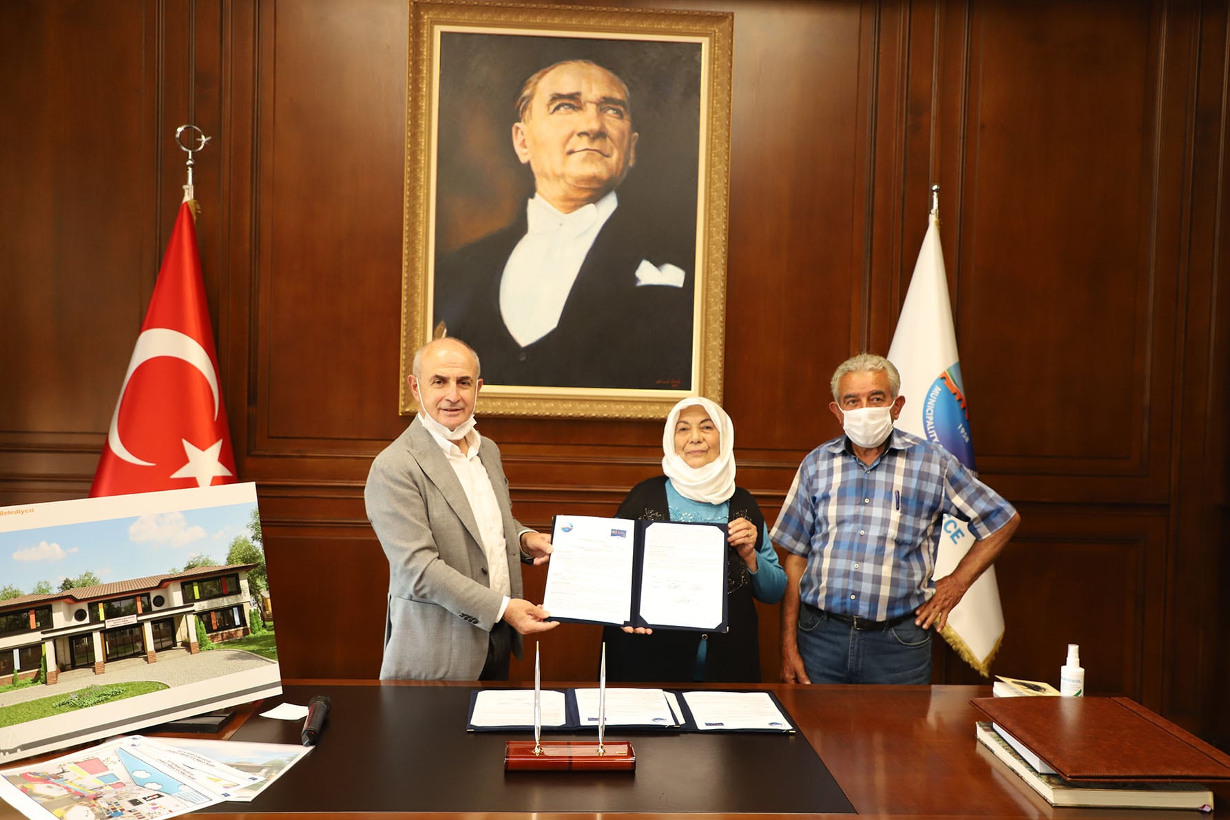 Cumhuriyet Hatice Göksel Anaokulu’nun protokolü imzalandı