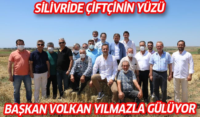 SİLİVRİ’DE SAMAN DESTEĞİ ÇİFTÇİNİN YÜZÜNÜ GÜLDÜRÜYOR