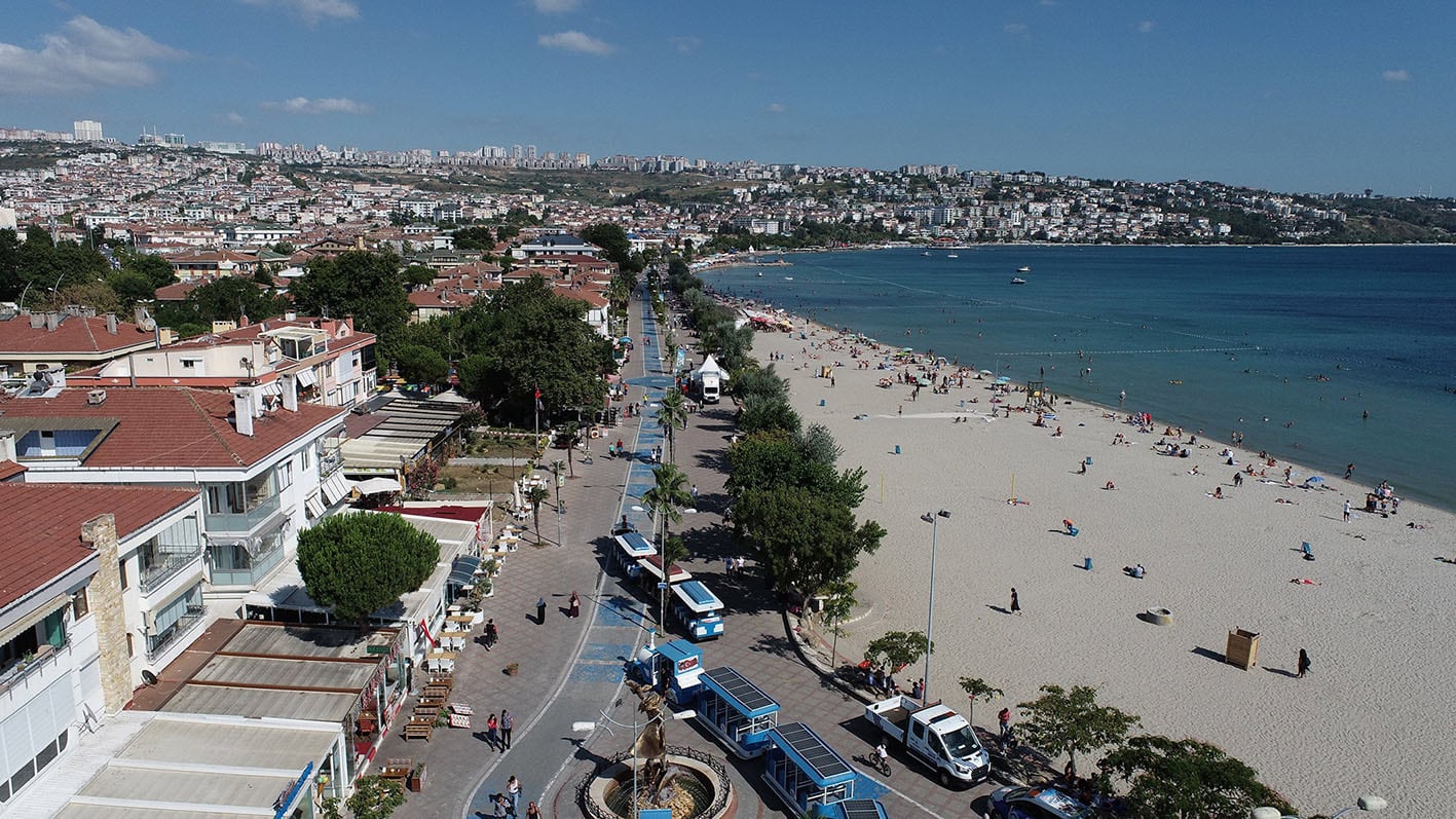 Büyükçekmece sahili Cannes, Barcelona ve Nice sahillerini geride bırakacak! 