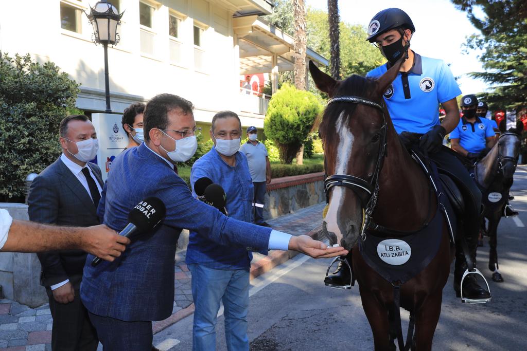 İMAMOĞLU: “İSTANBUL’A DA BÖYLE BİR SİMGE YAKIŞIR”