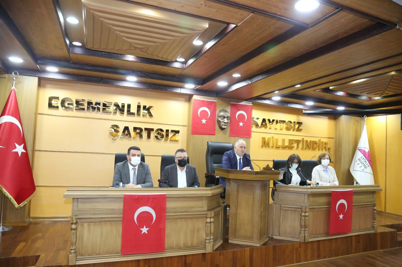 Çatalca Belediyesi 2021 Yılı’nın İlk Meclisini Gerçekleştirdi