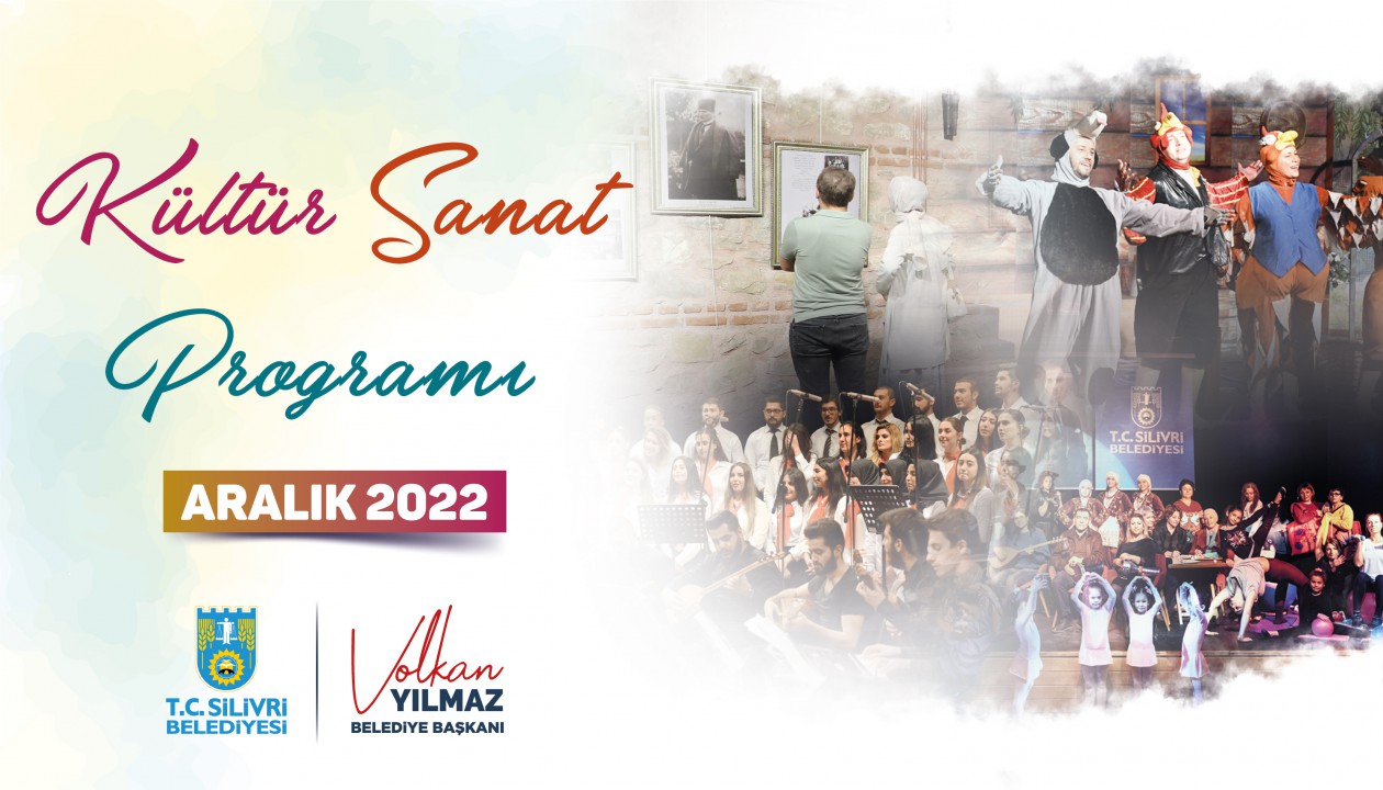 ARALIK AYI KÜLTÜR SANAT PROGRAMI BELLİ OLDU