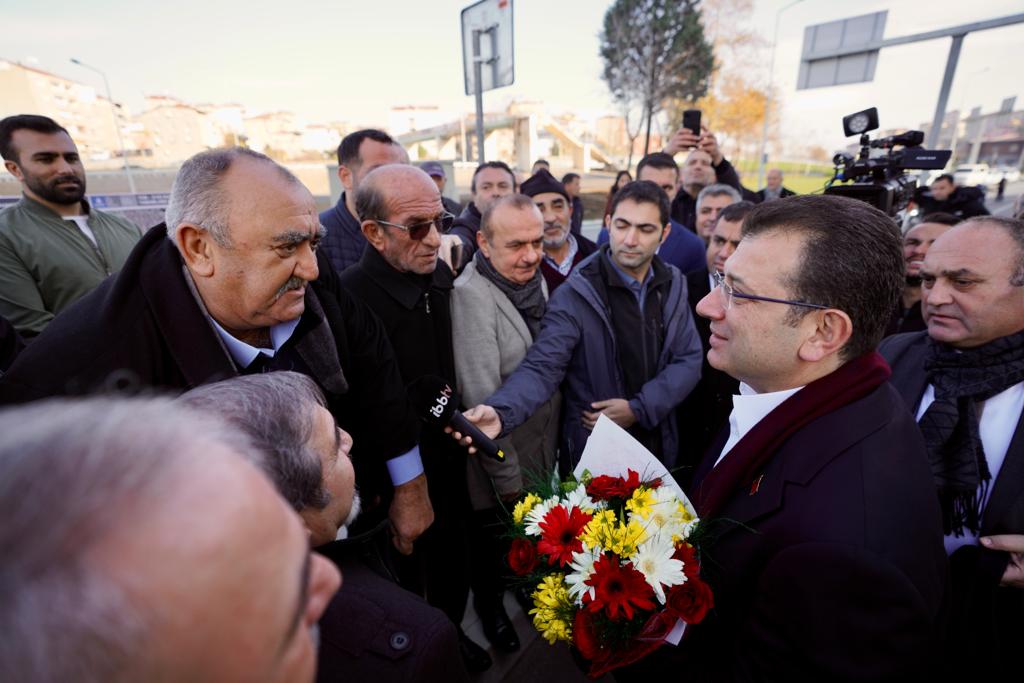 MİNİBÜSÇÜLERDEN İMAMOĞLU’NA ‘TAKSİ’ TEŞEKKÜRÜ