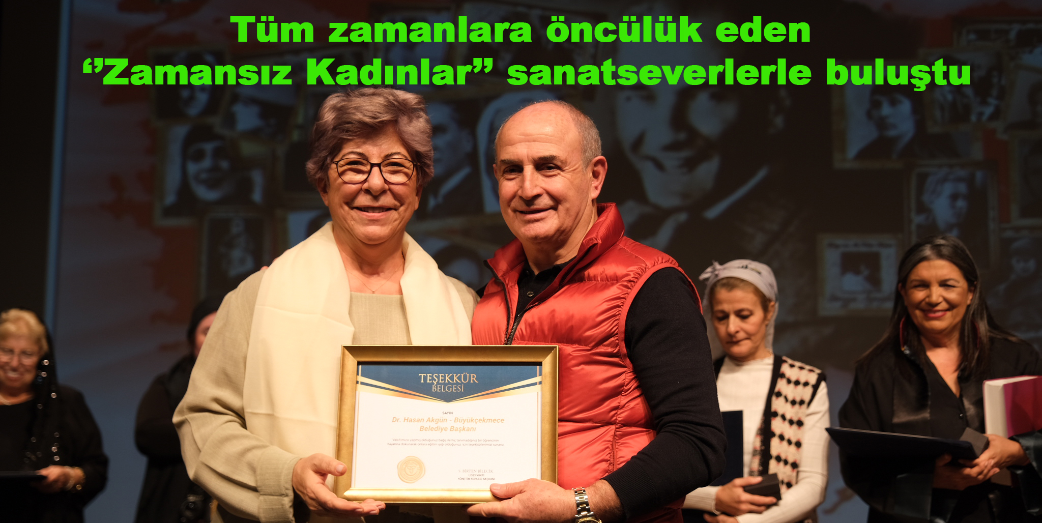 ‘’Zamansız Kadınlar’’ sanatseverlerle buluştu