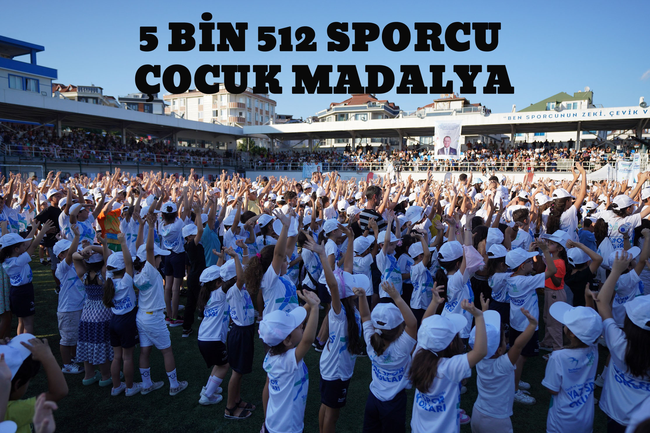 BEYLİKDÜZÜ’NDE 5 BİN 512 SPORCU ÇOCUK MADALYA ALDI