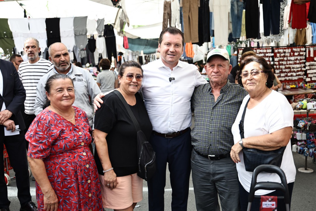 Balcıoğlu, Silivri Semt Pazarını Ziyaret Etti