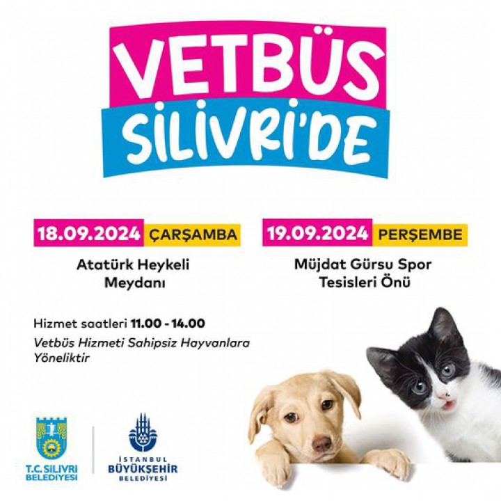 VETBÜS 18-19 Eylül’de Silivri’de