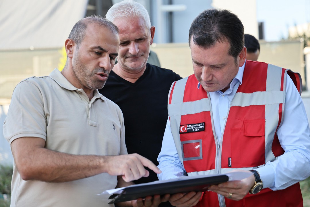 Balcıoğlu Yol ve Aydınlatma Çalışmaları Yerinde İnceledi